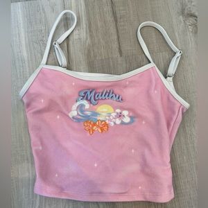 Frankie’s Bikinis Malibu Swim Tank